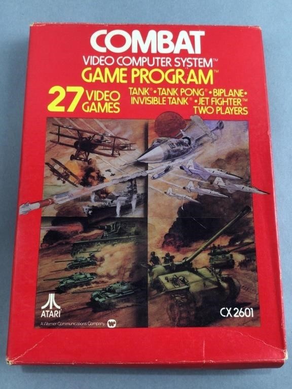 Combat video computer system game program Atari