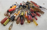 Large Lot of Screw Drivers