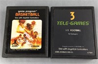 Basketball & Tele Games Atari 2600 original