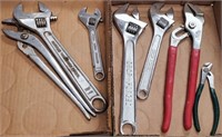 4 Crecent Wrenches & More