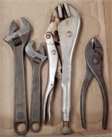 2 Crecent Wrenches & More