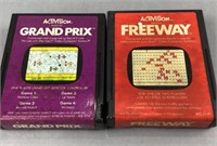 Grand Prix & Freeway Atari 2600 original