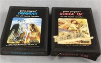 Dodge em & Defender Atari 2600 original