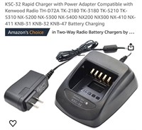 KSC-32 Rapid Charger with Power Adapter