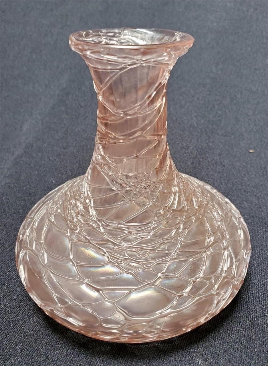Bohemian Glass: LOETZ 'Chine' Vase (1898-1914)