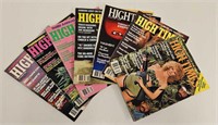 (7) 1981 High Times Magazines