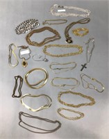 Costume jewelry necklaces & bracelets marked as