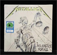 Record - Metallica "And Justice For All" 2 LP Set