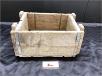 Primitive wooden crate