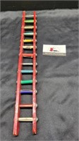 Vintage ladder with pen caps