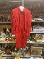 Womens Red Coat