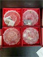 2002-2005 Waterford Christmas Crystal Plates