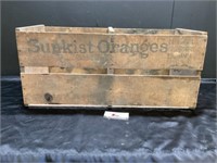Wooden Sunkist crate