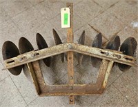 11" 8 Row Disc Harrow Plow