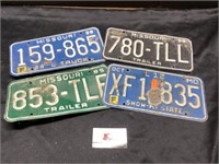 License plates