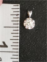 .4 Carat Diamond 14K Gold Pendant