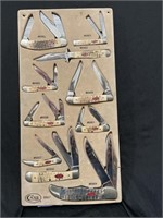 CASE KNIVES CARD DISPLAY!!