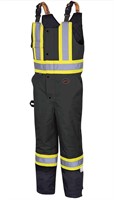 $107(XL)Pioneer High Visibility Overall Bib Pants