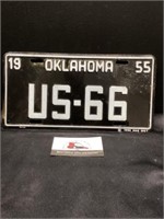 Oklahoma license plate