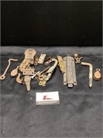 Vintage hinges and locks