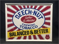 1987 BEECH NUT TOBACCO SIGN