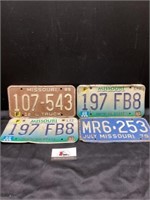 Missouri license plates
