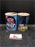 DuPont & STP empty cans