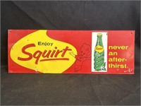 SQUIRT SODA SIGN