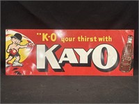 KAYO CHOCOLATE SIGN