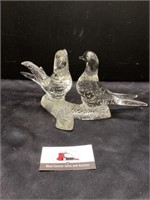 Murano art glass - love birds