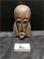 Handcrafted wooden mask