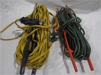 2 Extension Cords Approx 25' Each