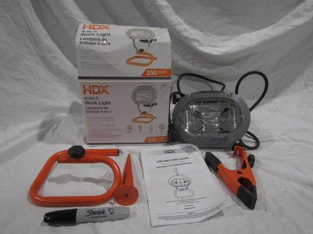 HDX 4 In 1 Work Light 250 Watt