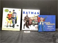 Batman and transformers books