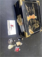 Jewelry box and pendants