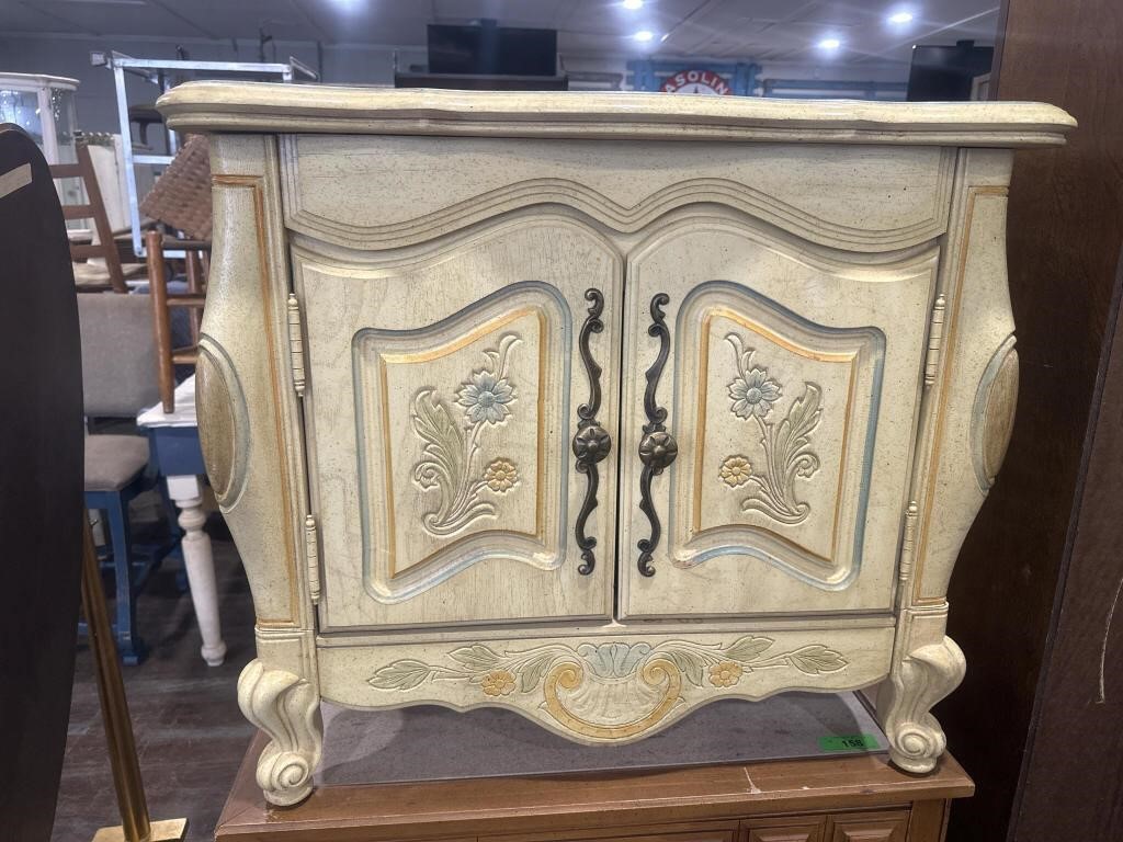 FRENCH PROVENCIAL BEDSIDE CHEST