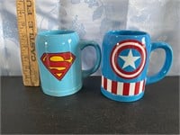 Marvel and DC Mugs