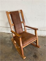 Very Nice Wooden Rocking Chair