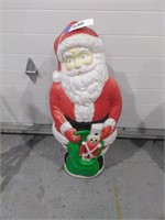 Santa Blow Mold - About 38 inches tall