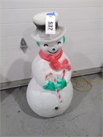 Snowman Blow Mold - About 40 inches tall