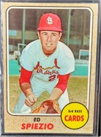1968 Topps Ed Spiezio #349 St. Louis Cardinals
