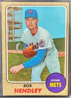 1968 Topps Bob Hendley #345 New York Mets