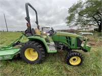 John Deere 3025E Tractor Dual Hyd Die 540 PTO