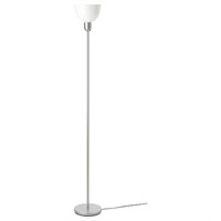 HEKTOGRAM Floor uplighter, silver color/white