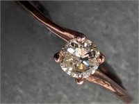 $1220 10K  Diamond (0.25Ct,I1,H) Ring