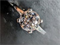 $5590 14K  Lab Grown Diamond (1.1Ct,Vs,F) Ring