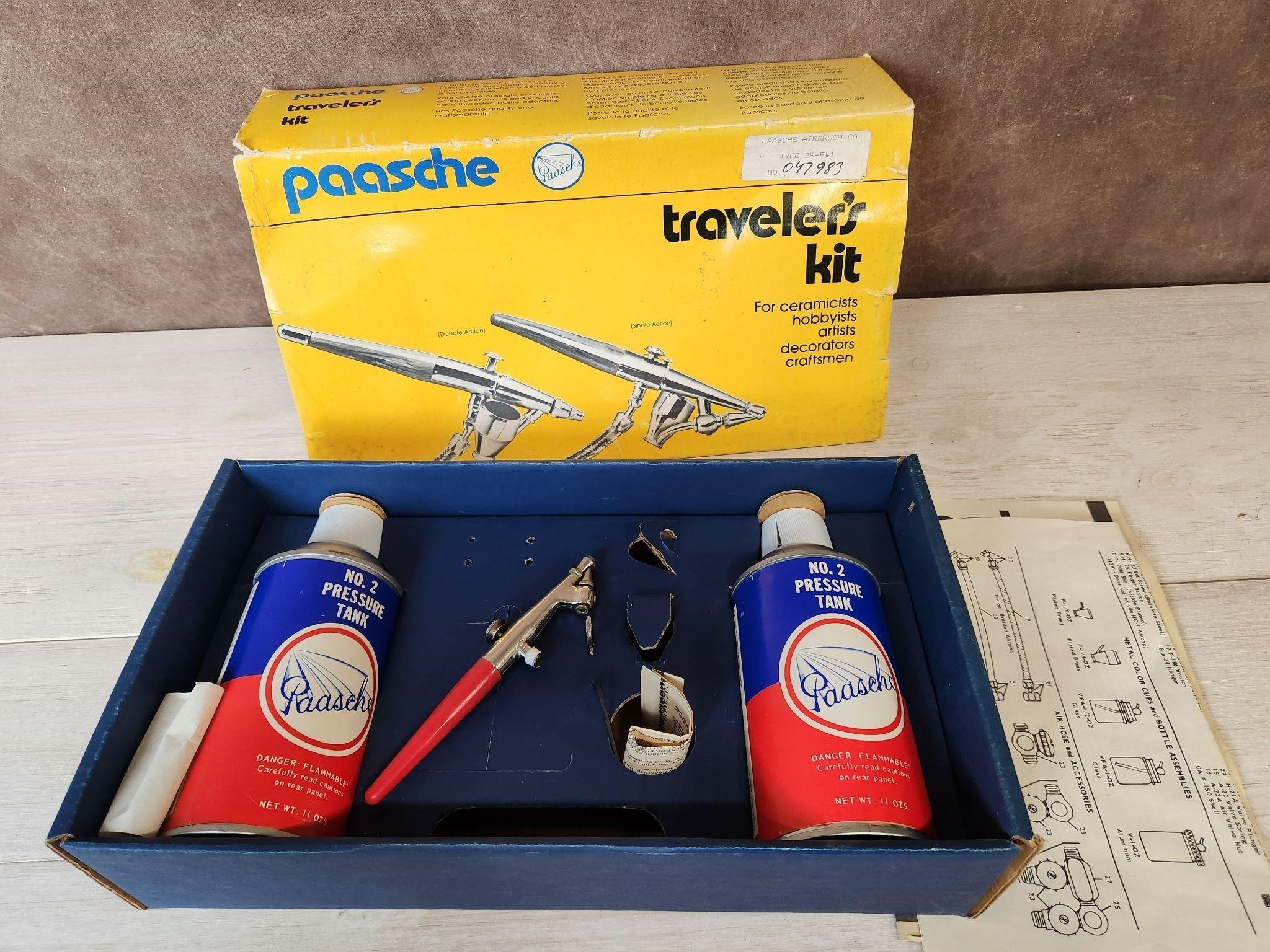 Paasche Travelers Airbrush Kit