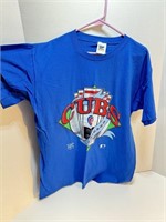 Vtg Chicago Cubs Size L  Adult T Shirt