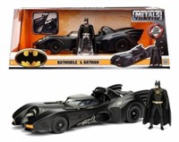 Batman Batmobile 1989 Avec Figurine Batman
