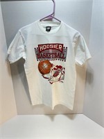 1989 Hoosier Basketball T Shirt Size Med